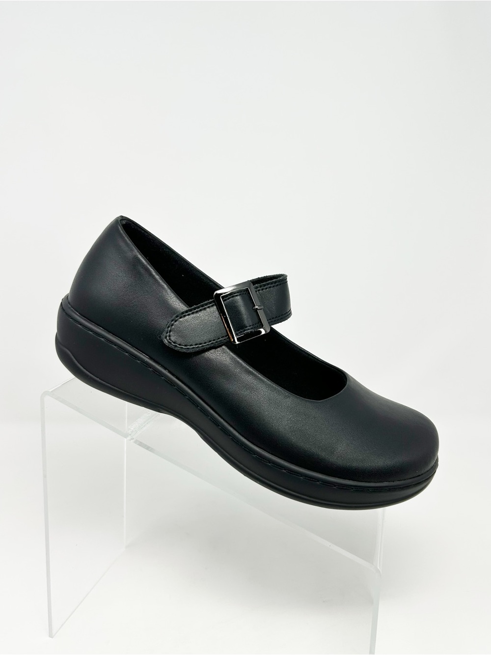 Spring Step Professional Wisteria Mary Jane Work Shoes Black Arch Size 7.5